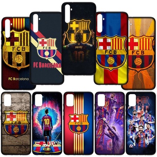 เคสโทรศัพท์มือถือ ซิลิโคนนิ่ม ลายฟุตบอล Barcelona fc D0-EB9 สําหรับ Xiaomi Redmi Note 10 Pro Max 10S 6A 10Pro Note10 Note10S