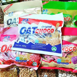 OATCHOCOข้าวโอ๊ดอัดแท่งโลมา TWINFISH 400g