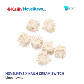 NK Cream Novelkeys x Kailh Cream Custom Keyboard Switch