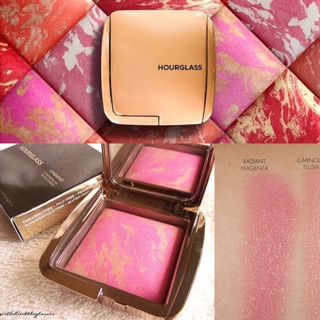 Hourglass Ambient Lighting Blush 4.2g สี radiant magenta