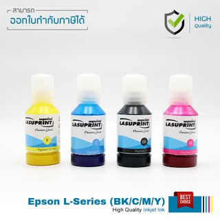 Lasuprint หมึกเติม EPSON L1110,L3110,L3150,L4150,L4160,L5190,L6160,L6170,L6190 หมึกเติม ชุด 4 สี