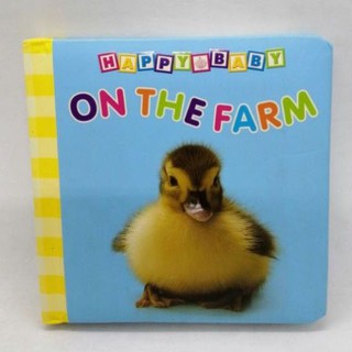 Happy baby. On the farm .Small Board Book - B6