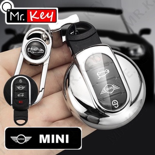 【Mr.Key】ใหม่ เคสกุญแจรีโมตรถยนต์ TPU แบบนิ่ม สําหรับ Mini Cooper Clubman Countryman R55 R56 R57 R58 R59 R60 S Roadster