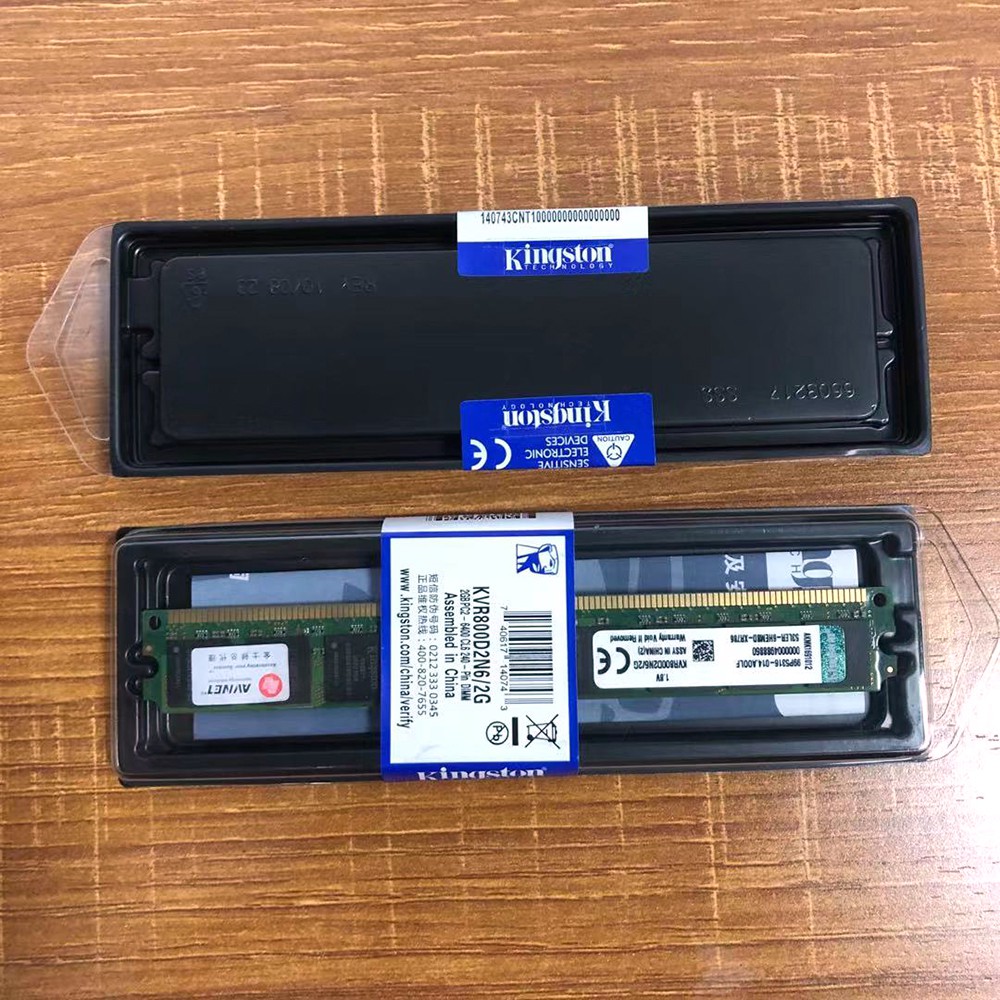 การ์ดหน่วยความจํา Kingston 2Gb Ddr2 533 Mhz 667 Mhz 800Mhz 1.8V Dimm Ram Ad22ZT - รูปที่ 5