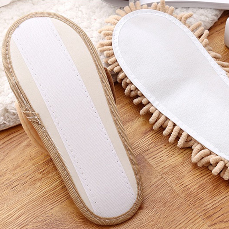 【NANA】รองเท้าแตะ ไม้ถูพื้น ทําความสะอาดฝุ่น สําหรับบ้าน รองเท้าแตะทำความสะอาดพื้นสำหรับคนขี้เกียจ รองเท้าแตะในร่ม - รูปที่ 6