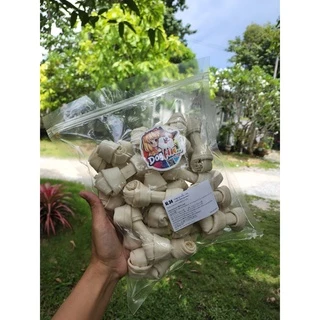 Dogfin กระดูกผูกขาว สำหรับสุนัข ขนาด 500g. และ 1 กิโลกรัม