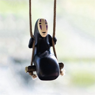 เครื่องประดับ จี้การ์ตูนอนิเมะ Spirited Away Swinging น่ารัก สําหรับตกแต่งรถยนต์