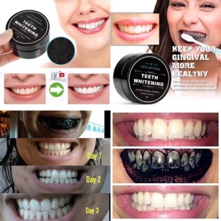 ยาสีฟันถ่านชาโคว Teeth whitening