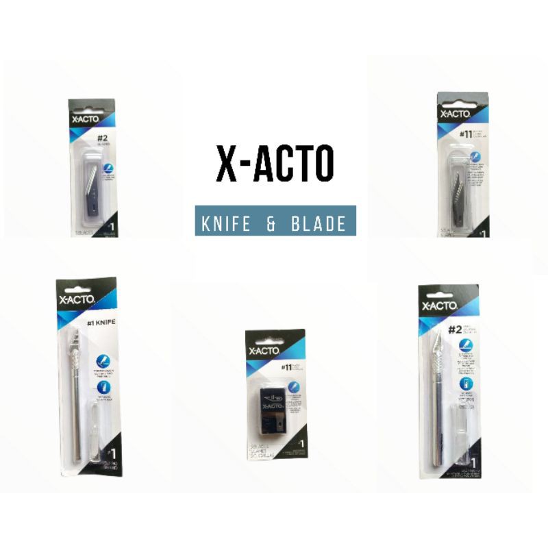 X - มีด ACTO และใบมีด / มีดงานอดิเรก 1, 2, 4, 5, 6