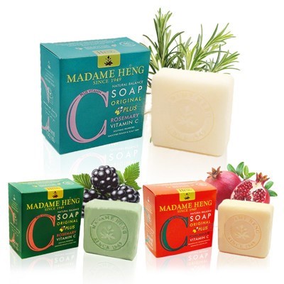 มาดามเฮง ชุดสบู่รวม 3 พลังอันทรงคุณค่าจาก Vit C เพื่อผิวแลดูอ่อนเยาว์ Original Plus Vitamin C