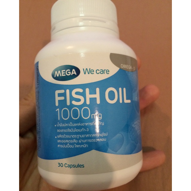 ของใหม่ Fish oil 1000mg มี 30 capsules Shopee Thailand