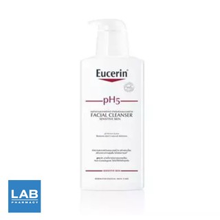 EUCERIN pH5 Sensitive Skin Facial Cleanser 400 ml. - ผลิตภัณฑ์เจลล้างหน้าสำหรับผิวแพ้ง่าย