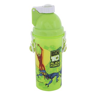 🔥*พร้อมส่ง*🔥 กระติกน้ำ 500 มล. รุ่น BT-45024-1 Water Bottle with BEN10 Print BT-45024-1 500ml.