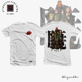 ETQT Anime-inspired Shirt - Akatsuki Members - Naruto bh เสื้อยืด