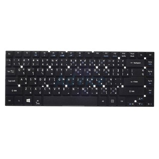 Keyboard ACER 3830 (Black) PartNB (สกรีนไทย-อังกฤษ) อะไหล่คีย์บอร์ดแล็ปท็อป ประกัน 6M