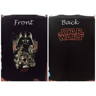 เสื้อยืดคอกลมเสื้อยืด Star Wars T-shirt สตาร์วอร์ส 02S-4XL