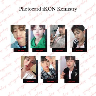 (พร้อมส่ง/เซต) Bikon KEMISTRY IKNN พัดโฟโต้การ์ด ผลิตอย่างเป็นทางการ YANGPASHOP BI BOBBY JINHWAN