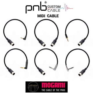 PNB MiDi CABLE  สาย midi สำหรับเครื่องดนตรี มี 6 แบบ เลือกความยาวได้