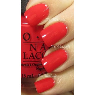 💌พร้อมส่ง O.P.I HOLLAND COLLECTION สี "RED LIGHTS AHEAD...WHERE?" NAIL POLISH H61 ของแท้💯