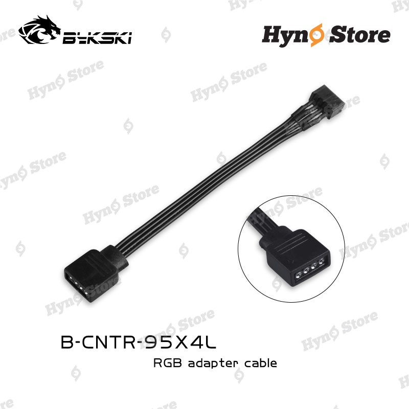Bykski 12v RGB LED to RGB 12v synchron สายแปลงหลัก- Hyno Store