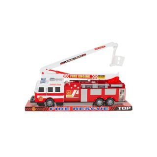 ProudNada Toys ของเล่นเด็ก รถกระเช้าดับเพลิง SHUNTAI FIRE RESCUE NO.SH-8855