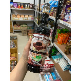 D_ติ่งฟง กลิ่นบราวชูก้า / DING FONG Brown Sugar Syrup / 760ml