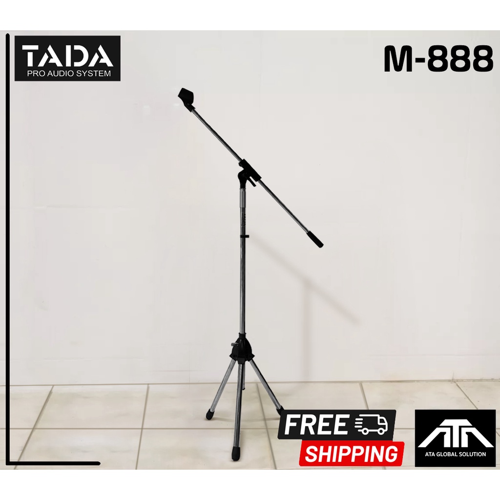 **สินค้าขายดี รีวิวแน่น** ขาตั้งไมค์บูม Microphone Stand TADA M-888 ขาไมค์บูม ขาตั้งไมค์ ขาไมค์ ขาบู