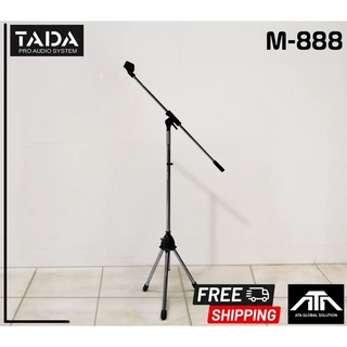 **สินค้าขายดี รีวิวแน่น** ขาตั้งไมค์บูม Microphone Stand TADA M-888 ขาไมค์บูม ขาตั้งไมค์ ขาไมค์ ขาบูม ขาไมค์ตั้งพื้น