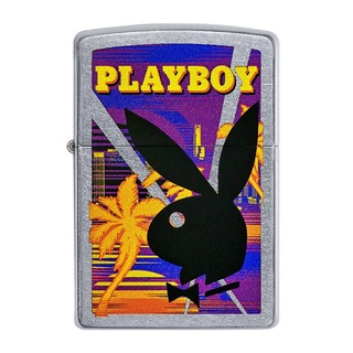 Zippo ไฟแช็กรุ่น 49523 Playboy ของแท้ รับประกันตลอดชีิวิต นำเข้าและจำหน่ายโดยตัวแทนจำหน่าย