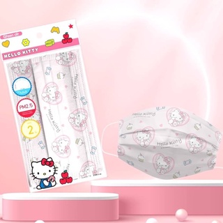 หน้ากากอนามัย แบบซอง2ชิ้น ลิขสิทธิ์แท้Sanrio&amp;Disney