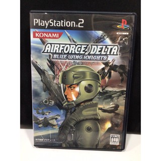 แผ่นแท้ [PS2] Airforce Delta - Blue Wing Knights (Japan) (SLPM-65486) Air Force Delta Strike