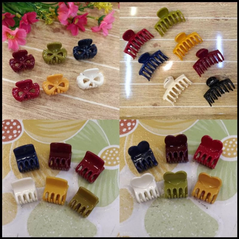กิ๊ฟหนีบผม BTF(1) ขนาดเล็ก(sizeS) สีพื้น