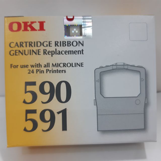 หมึก OKI RIBON  590/591 for use with MICROLINE 24 Pin Printer