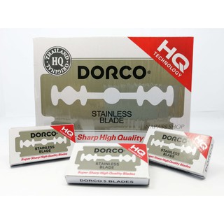 ใบมีดโกน ดอร์โก้2คม DORCO ของแท้ 100%(20 กล่องเล็ก)