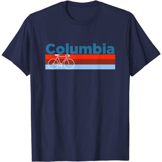 คอลูกเรือเสื้อยืด ลาย Columbia Missouri คุณภาพสูง แฟชั่นยอดนิยม สไตล์เกาหลีเรโทรS-5XL