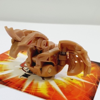 AUTH BAKUGAN Battle Brawlers B2 Brown -  720G POWER DNA บาคุกัน หุ่นแปลงร่างทะลุมิติ Toy ธาตุดิน