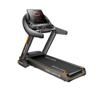 โปรโมชั่น : ลู่วิ่งไฟฟ้าWORLD MASTER GTS9 มอเตอร์ 4.5แรงม้ารุ่นใหม่หน้าจอLEDแบบความเร็วปุ่มสัมผัส เล่นAPP Zwift ได้