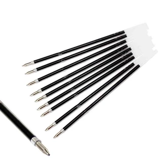 ปากกาลูกลื่น 0.7 มม. สีดํา แดง น้ําเงิน 3 สี คุณภาพสูง สําหรับสํานักงาน 10 ชิ้น ต่อชุด
