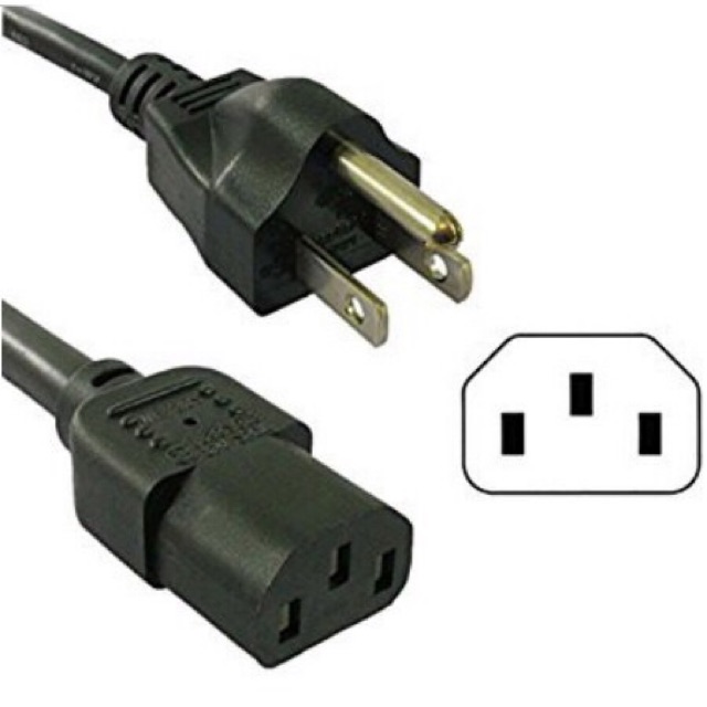 สาย AC Power หนา 1 มม ยาว 1.5 เมตร