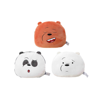 MINISO ผ้าห่ม ผ้าห่มนวม ผ้าคลุมไหล่ ผ้านวม หมอนผ้าห่ม We bare bears-Blanket