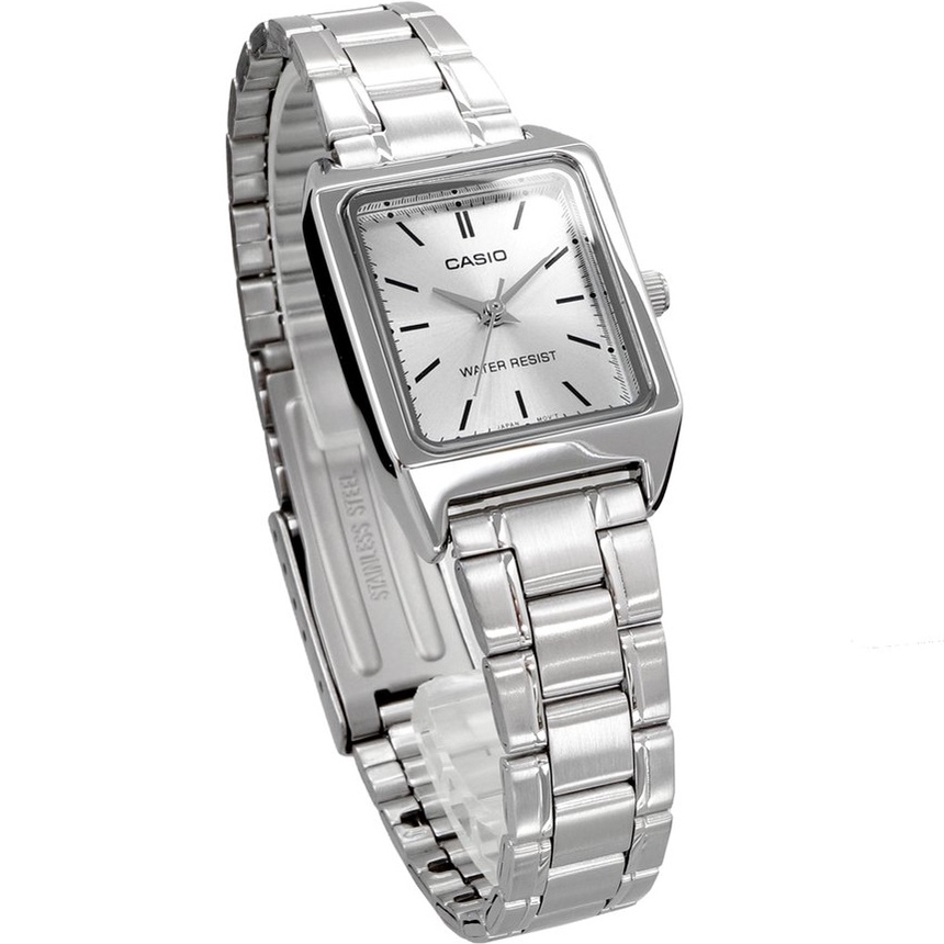 Casio นาฬิกาข้อมือผู้หญิง สายสแตนเลส รุ่น LTP-V007 ของแท้ประกันศูนย์ CMG รูปที่ 5