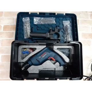 BOSCH สว่านกระแทก 2ระบบ 550W 13mm รุ่นGSB550 พร้อมอุปกรณ์