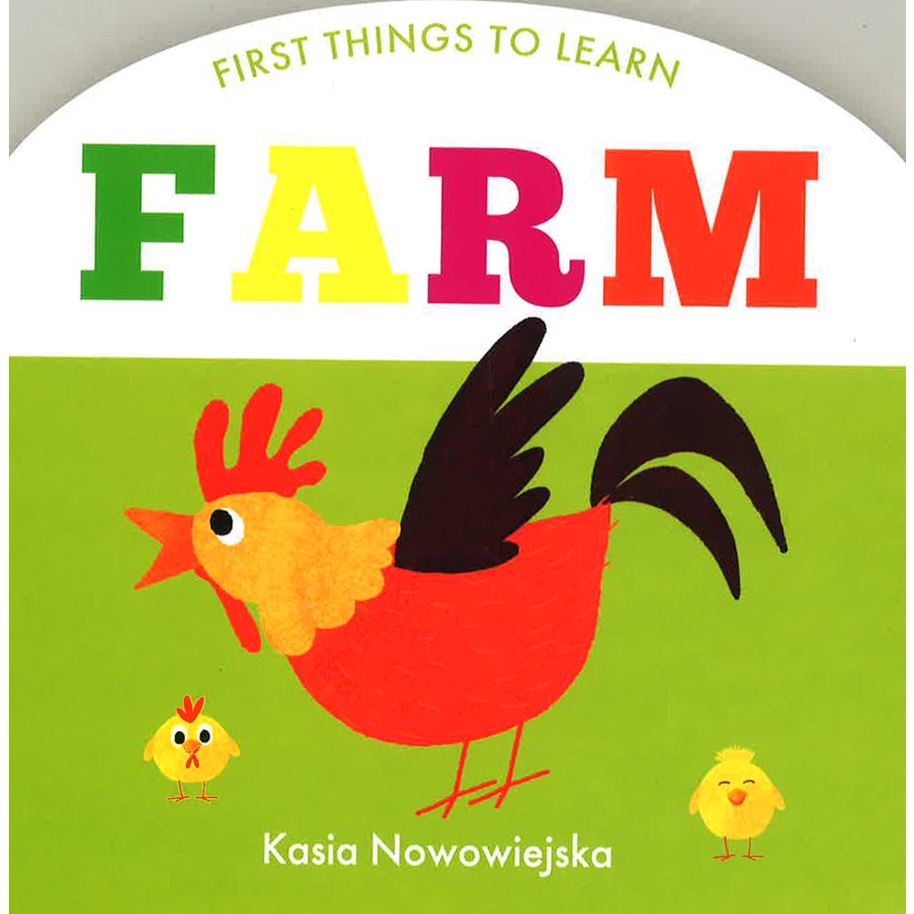 BBW หนังสือ Curved Books: Farm ISBN: 9781788816199