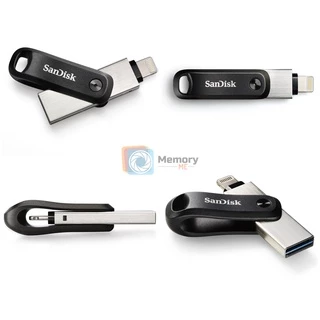 (ส่งด่วน) SANDISK แฟลชไดร์ฟ OTG iXpand FLIP/GO 64GB/128GB/256GB Dualdrive USB3.1 Flashdrive โทรศัพท์ notebook