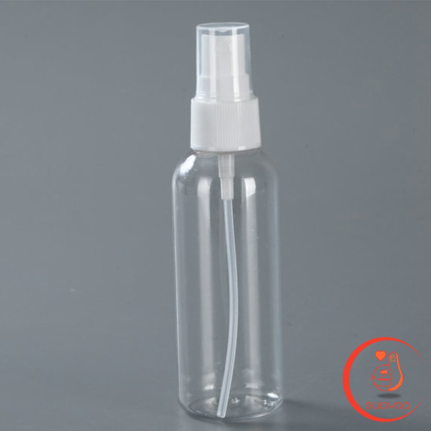 ขวดใส่สเปรย์พกพา ขวดสเปรย์ สีใส ขวดสเปรย์น้ำหอม มี ขนาด 30 50 100 มล  Transparent spray bottle