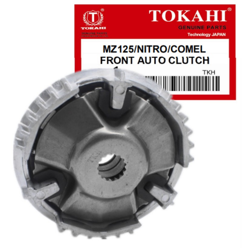 TOKAHI FRONT AUTO CLUTCH =>MZ125/NITRO/COMEL/EGO/EGOS/NOUVO/ELIT150/ELEGAN150/CLIC