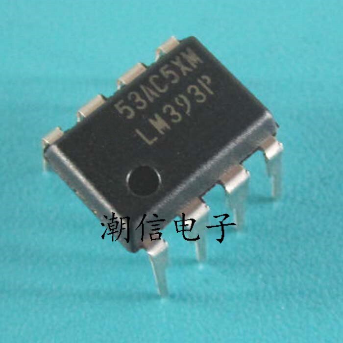 10 ชิ้น/ล็อต LM393P LM393 DIP8 DIP-8 LM393N 393 ใหม่
