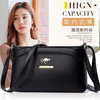 กระเป๋าแฟชั่นหญิง แฟชั่น รุ่นใหม่ สะพายข้าง หนัง วินเทจสไตล์…