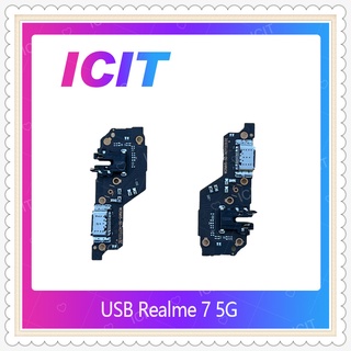 USB Realme 7 5G อะไหล่สายแพรตูดชาร์จ แพรก้นชาร์จ Charging Connector Port Flex Cable（ได้1ชิ้นค่ะ) ICIT-Display