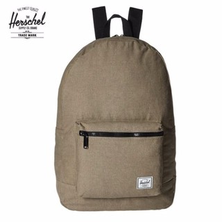 Herschel Packable Cotton Daypack Backpack 10076-01050-os (Lead Green)